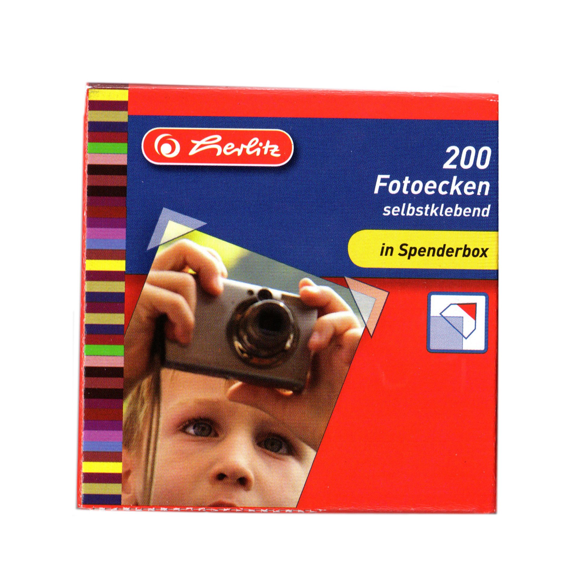 

Narożniki do zdjęć, kieszenie, 200szt, Herlitz