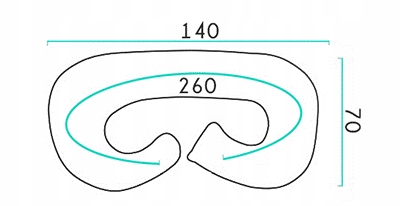 PODUSZKA DLA KOBIET W CIĄŻY C MOCNO WYPCHANA W1 Kolor odcienie szarości i srebra