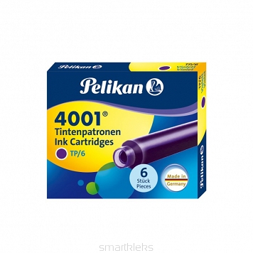 

Pelikan Naboje Atramentowe Do Piór 6SZT.FIOLETOWE