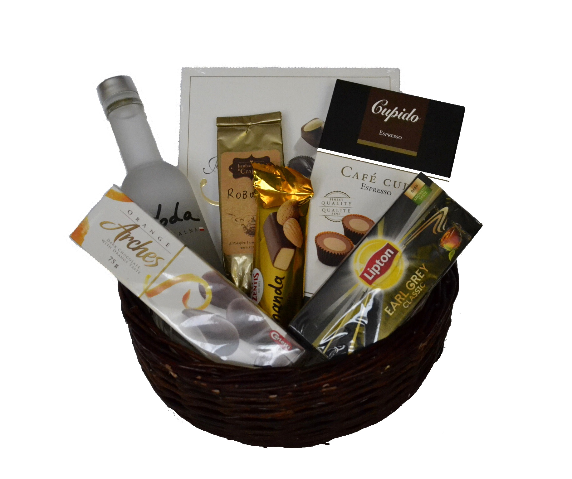 Kosz podarunkowy Kosz Upominkowy Kosz słodyczy