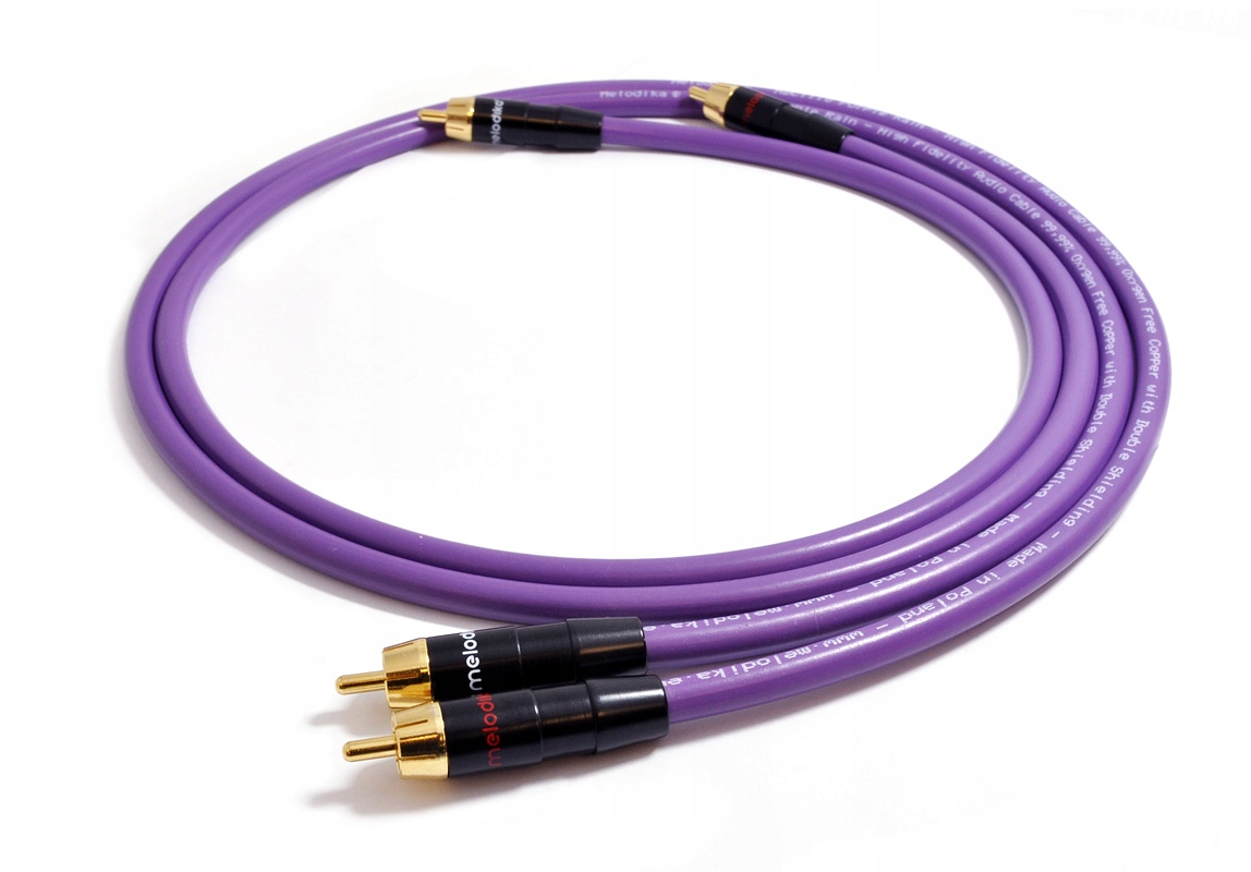 

Melodika MD2R10 | przewód 2x RCA/2x Rca | 1m