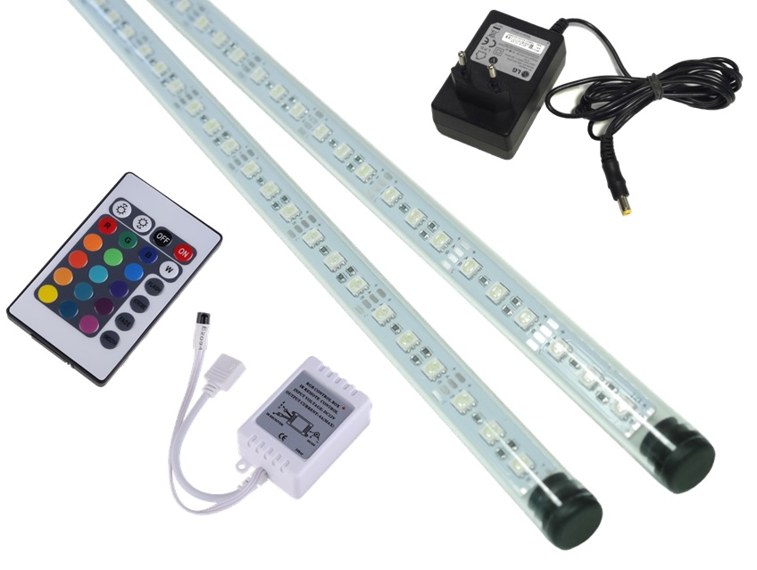 

2x70cm świetlówka Led Rgb oświetlenie akwarium