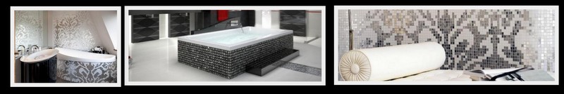 Mozaika szklana biała, złota ALISEDA GLAMOUR Rodzaj mozaiki szklana