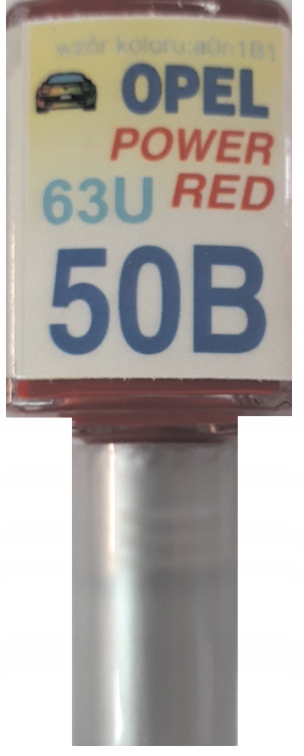 

Opel 50B 63U Power Red Lakier Zaprawka Do Rys Ara