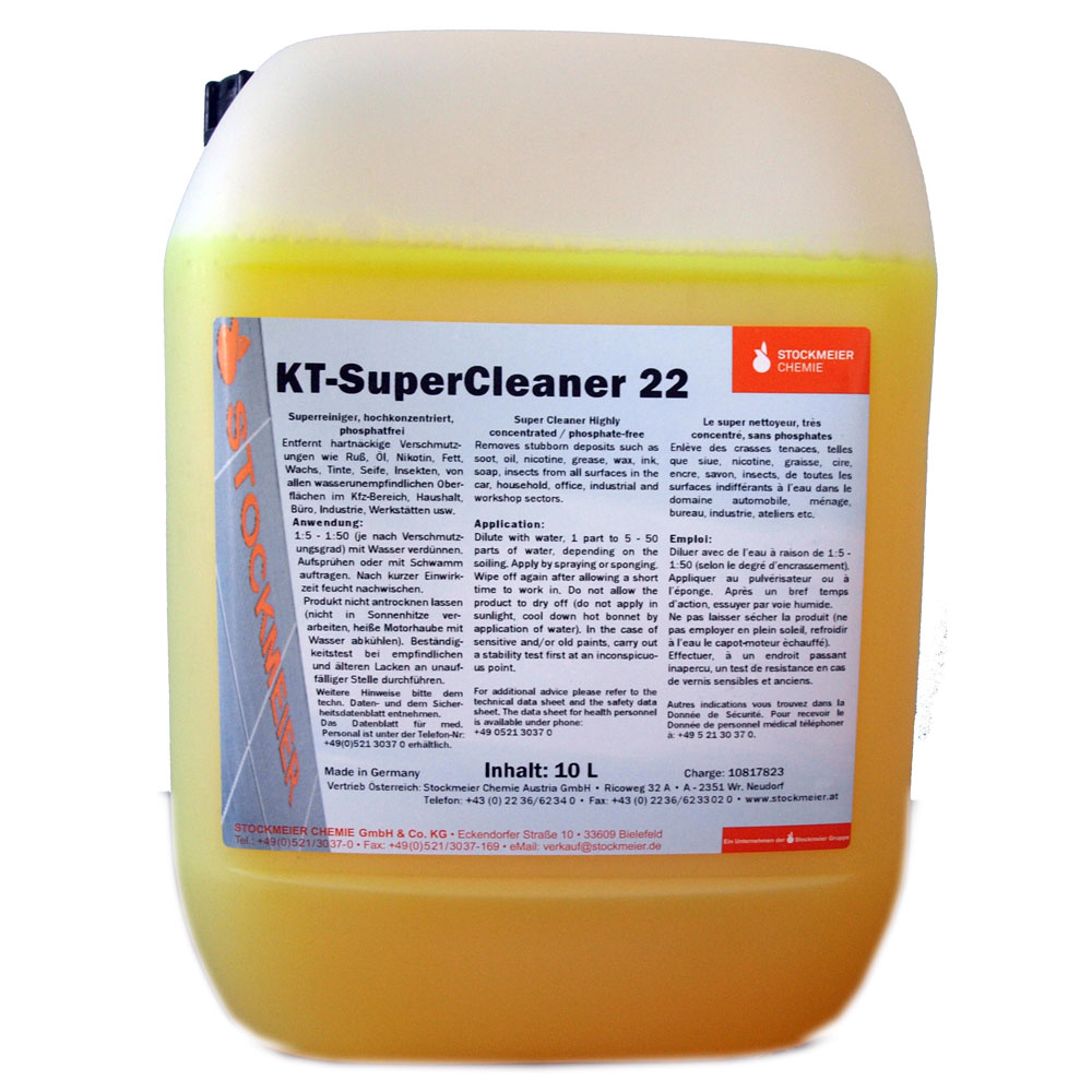 

Stockmeier KT22 płyn do odkurzaczy pioracych 10L