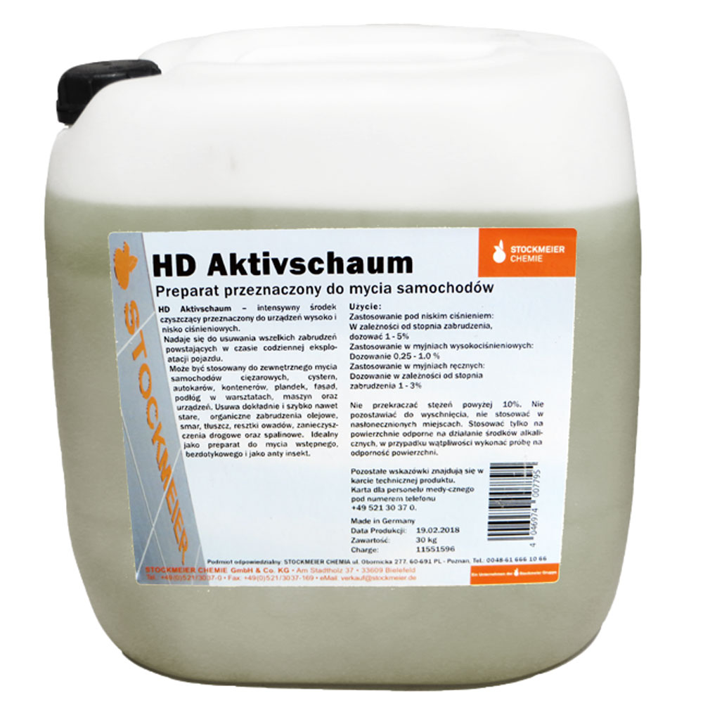 

Aktywna piana Hd Aktiv Turbo Oprysk 21kg Mocna