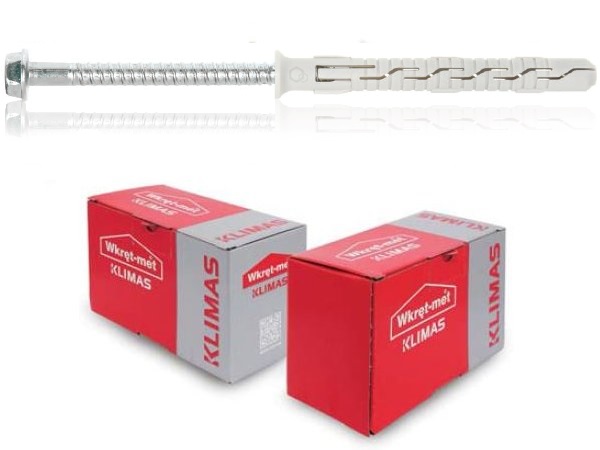 

Kołek Rozporowy Ramowy Kps-fast 8x140 Kołki 50szt