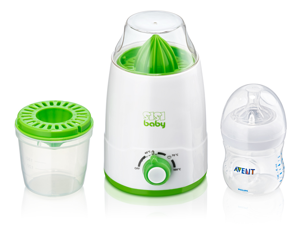 PODGRZEWACZ STERYLIZATOR DO BUTELEK Sisi , SZEROKI Kolor biały