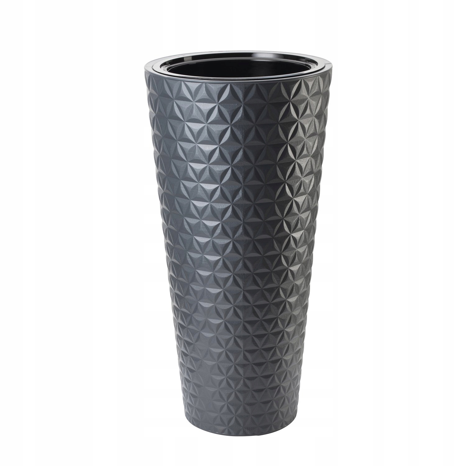 

Donica Diament Slim 3D Wkładem H79 FI40 Antracyt