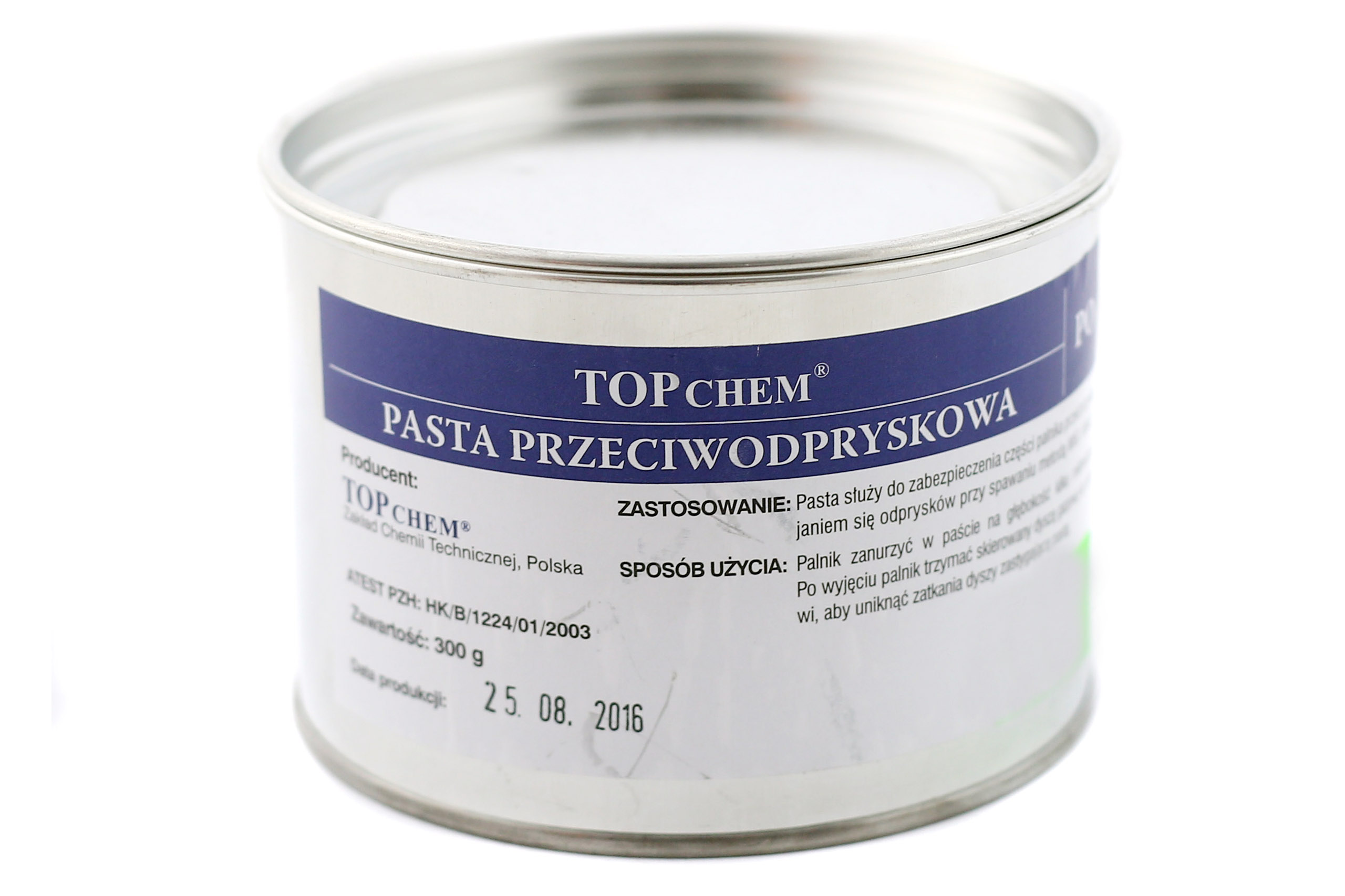 

Pasta przeciwodpryskowa do spawania 300g