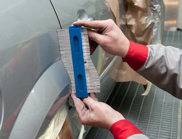 Przymiar blacharski APP Wzornik ksztaltu 40cm 2szt Brand NTools