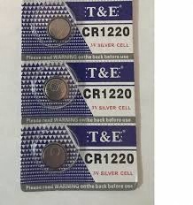 2 x Литиевая батарея T & E CR 1220 3V соответствует коду производителя CR1220