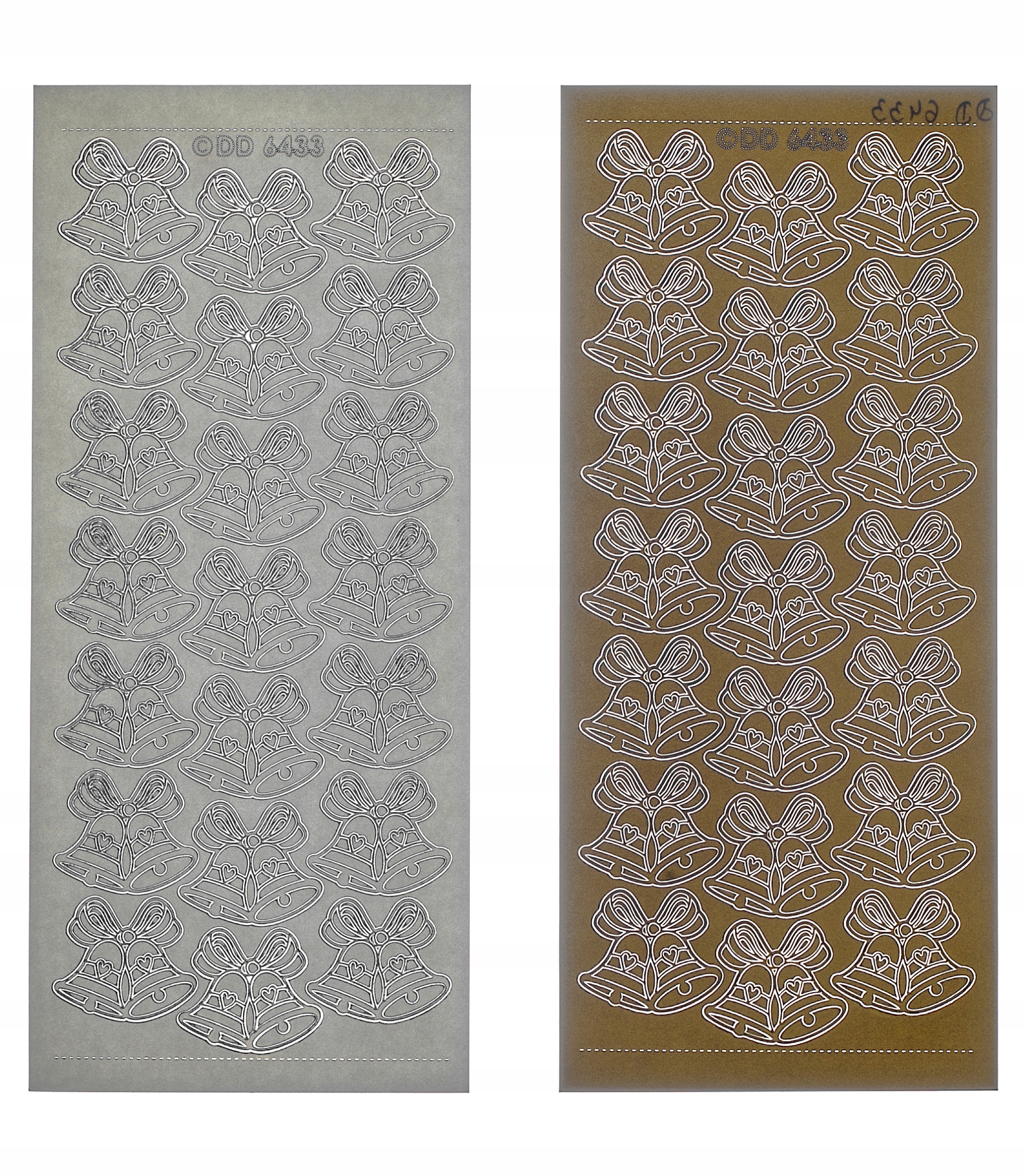 STICKERSY NAKLEJKI ŚLUB nr JO-122 Wykończenie papieru nie dotyczy