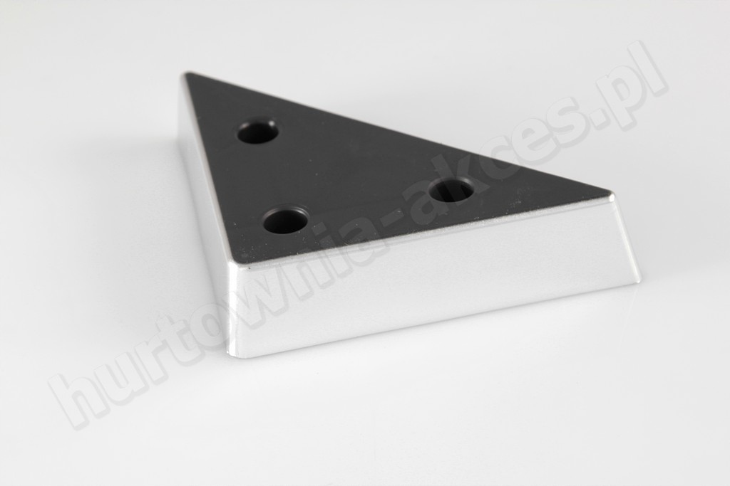 STOPKA MEBLOWA TRÓJKĄT 150X150 MM CHROM