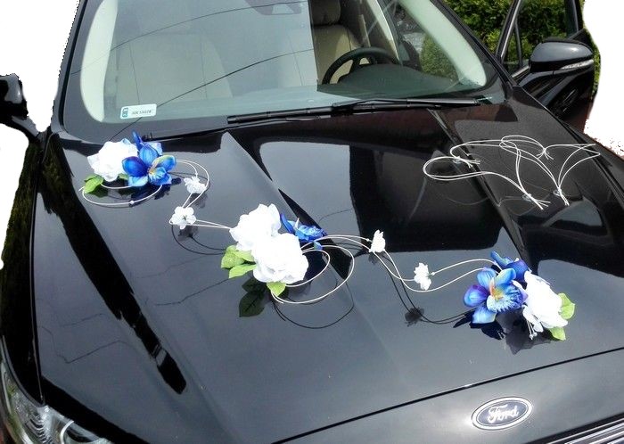 

Dekoracja samochodu ozdoby na auto storczyk chaber