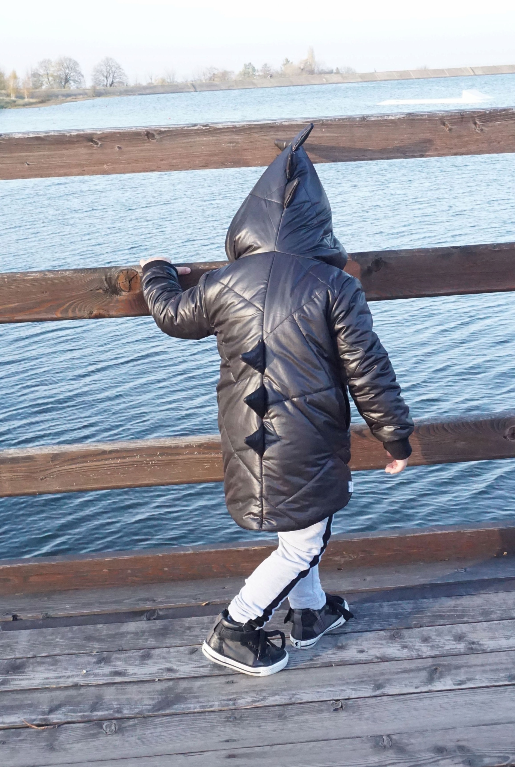 F&R KURTKA WIOSENNA DINOZAUR SMOK POLSKA 86 Zapięcie zamek