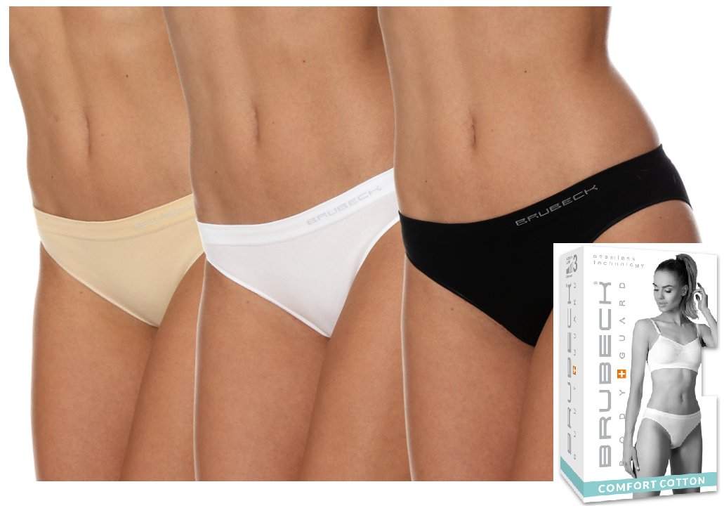 

Brubeck Majtki Figi Bikini BI10020A x 3 szt - r.S