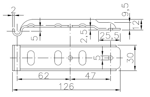 ZAMKNIĘCIE BURTY ZACZEP BURTOWY ZAMEK Z ZAPINACZEM Marka Winterhoff