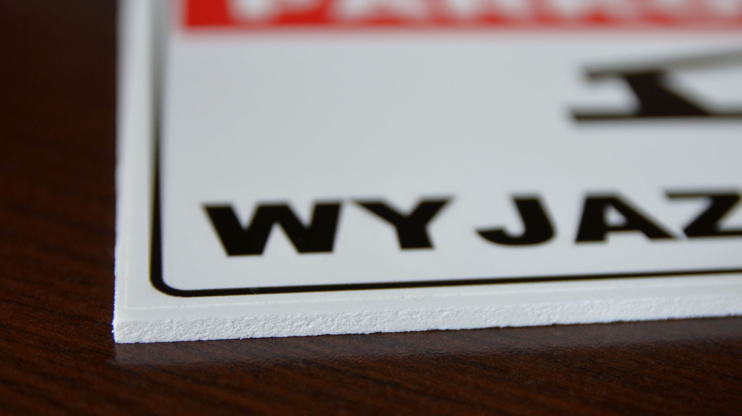 PRZEMYŚLANE ZAKUPY zwrotów nie przyjmujemy TABLICA witryna sklepowa Marka NitroStudio