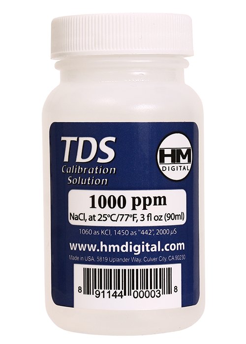 

Płyn HM-Digital 1000 ppm do kalibracji Tds Ec