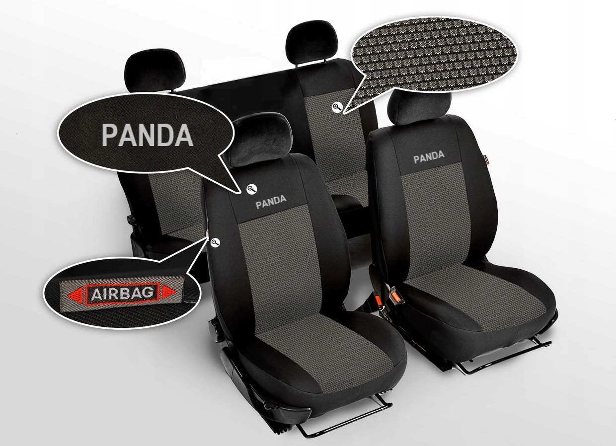 POKROWCE SAMOCHODOWE MIAROWE FIAT PANDA II 2 EAN (GTIN) 5904413620440