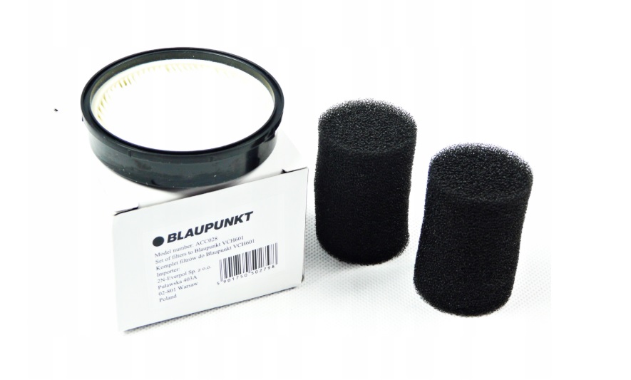 

Zestaw Filtrów Do Odkurzacz Blaupunkt VCH601