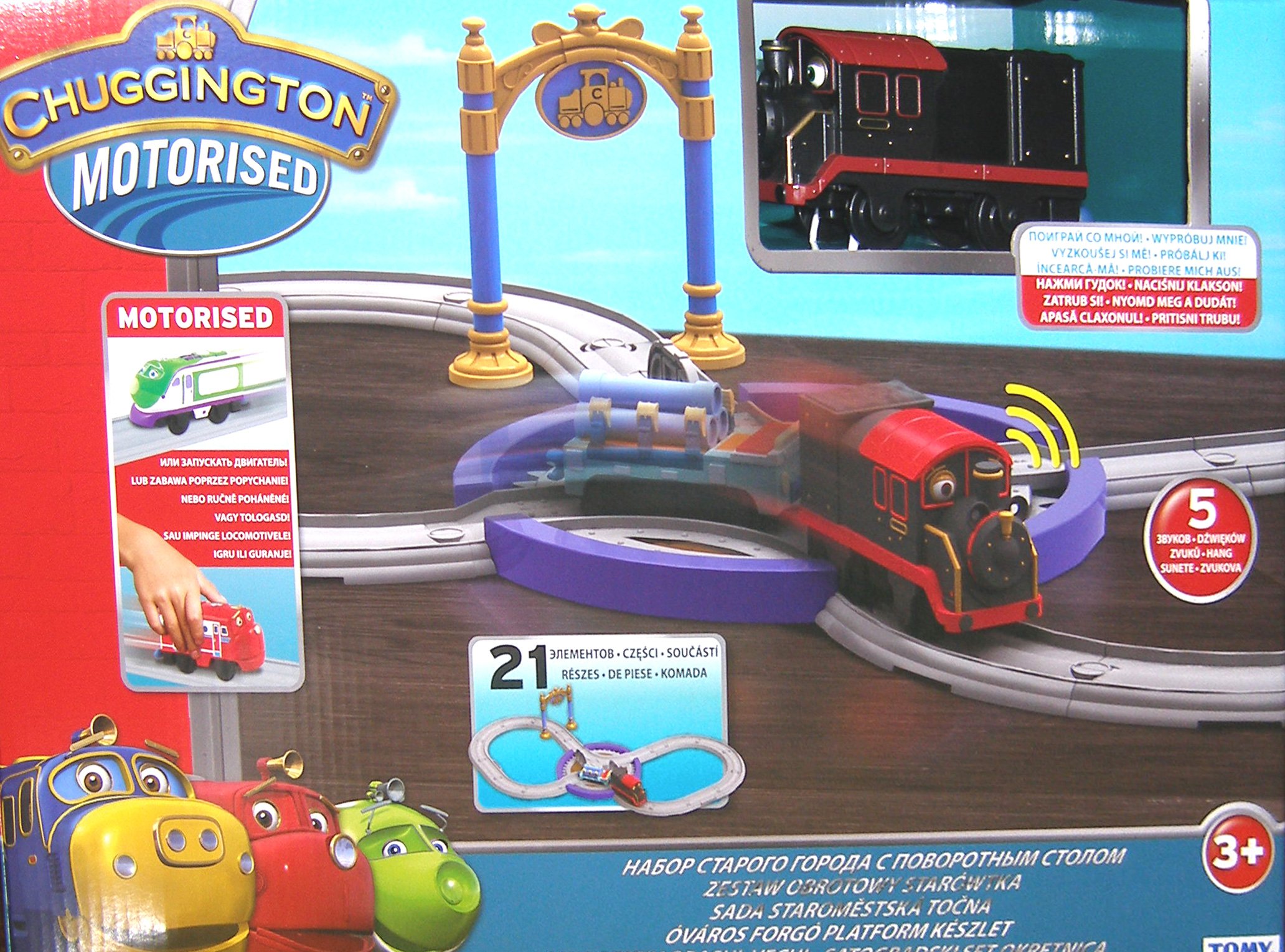 CHUGGINGTON ZESTAW STARY PIT NA BATERIE Rodzaj pojazdu kolejki i tory