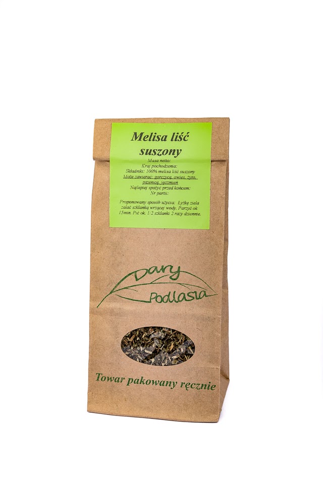 

Melisa liść melisy Zioła 500g Dary Podlasia