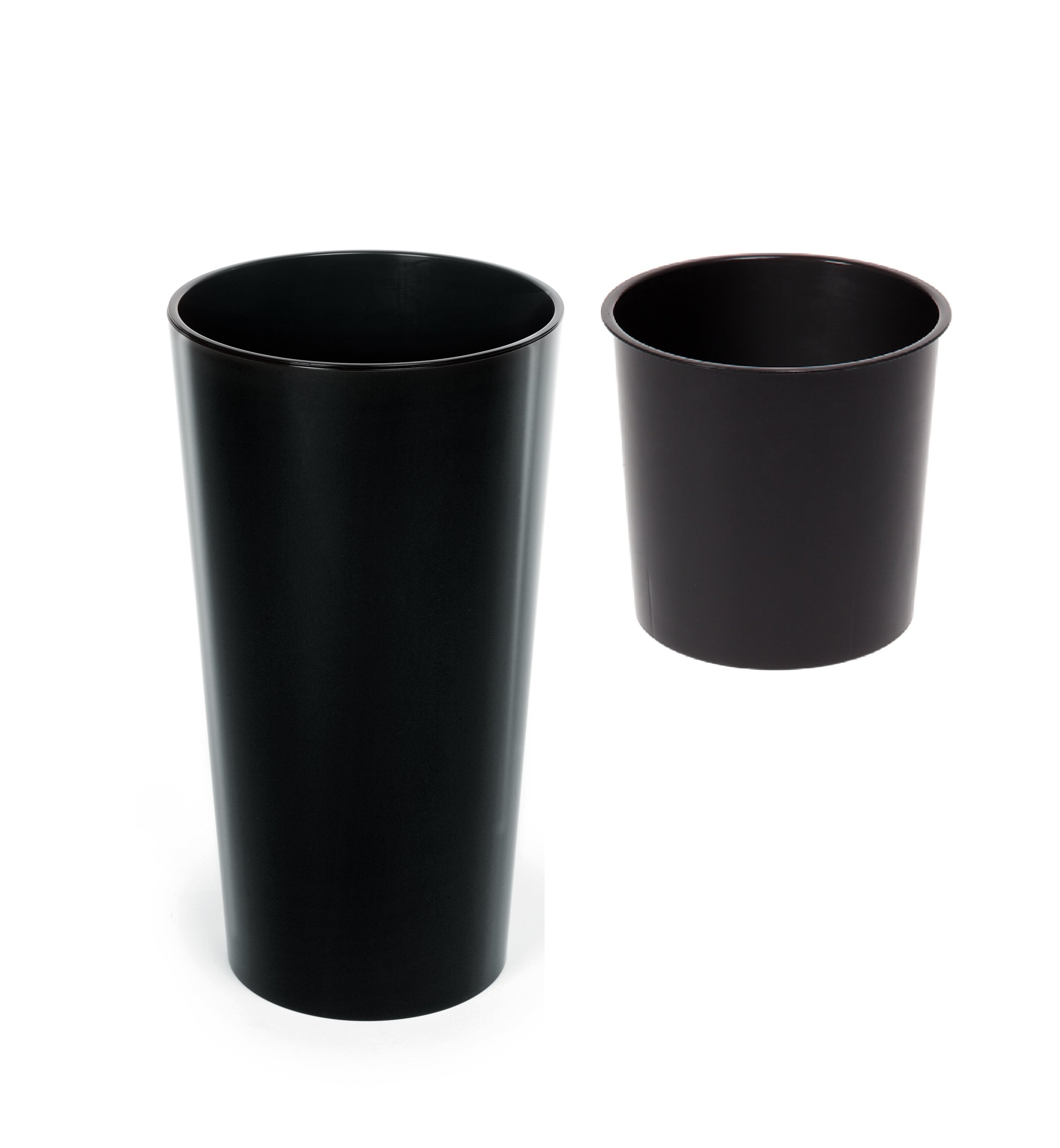 DONICZKA LAMELA LILIA ŚR.19 H37+WKŁ.POŁYSK/CZARNA Długość 19 cm