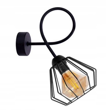 

Kinkiet Lampa Plafon Loft Edison Druciak Retro