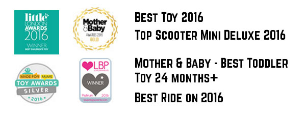 HULAJNOGA MINI MICRO DELUXE LED GREEN MMD174 Hamulec tak