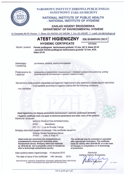 Panele Podłogowe 414 VINTAGE 8mm AC5. Kod producenta 414