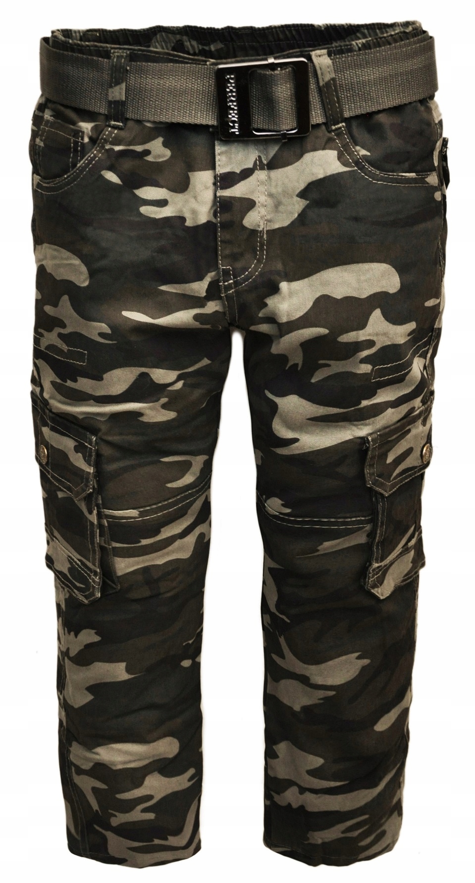 PERFECT Spodnie Bojówki MORO na podszewce r 146 Rozmiar (new) 146 (141 - 146 cm)