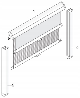 Końcówka Do Rolet Okiennych Dometic Seitz Para WDK Marka Dometic