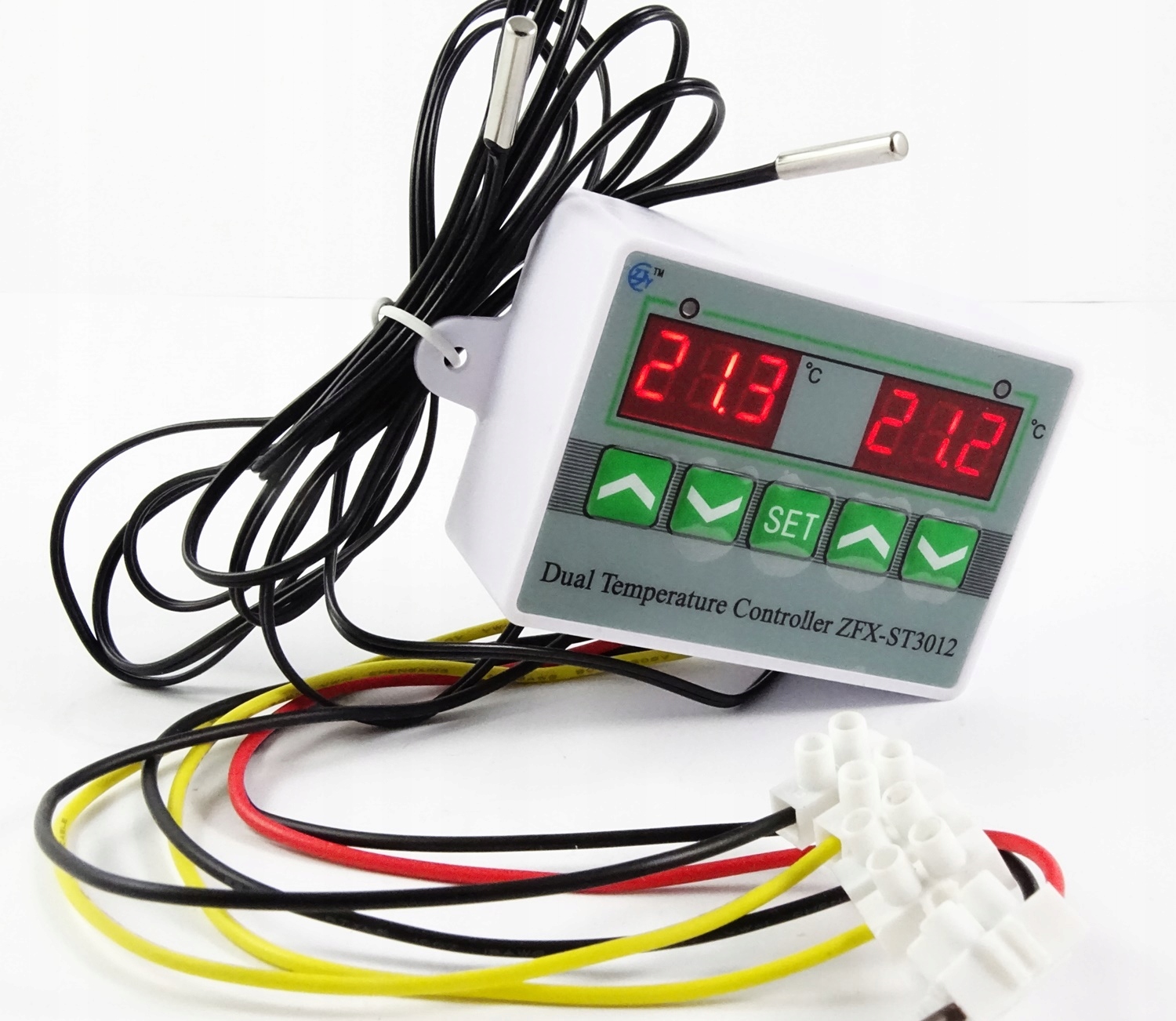 

Podwójny Regulator grzałki temperatury termostat