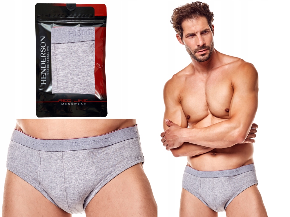 

Slipy męskie Henderson 18728 bawełna Red Line XXL
