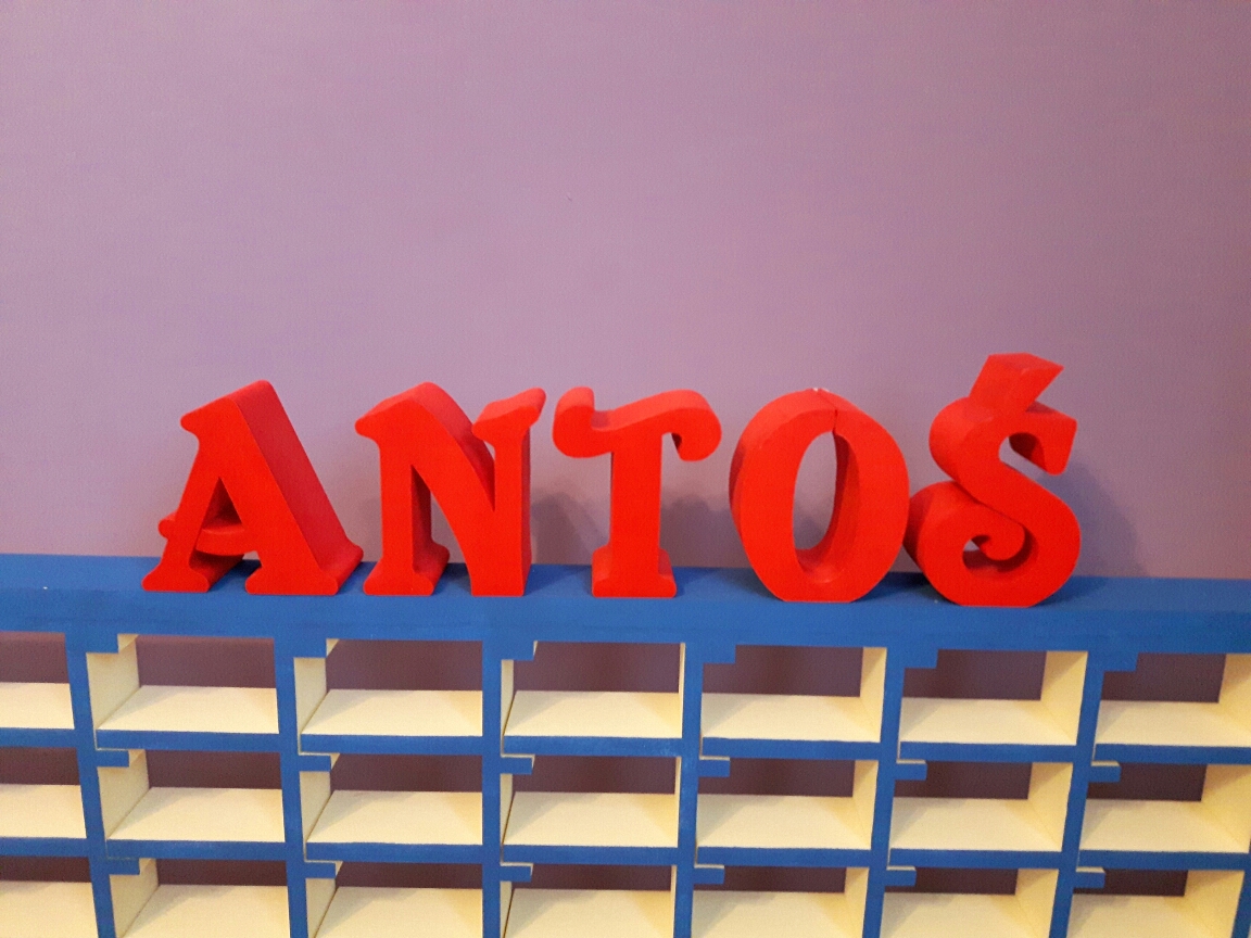 Malowany Tir Półka na resoraki Materiał inny