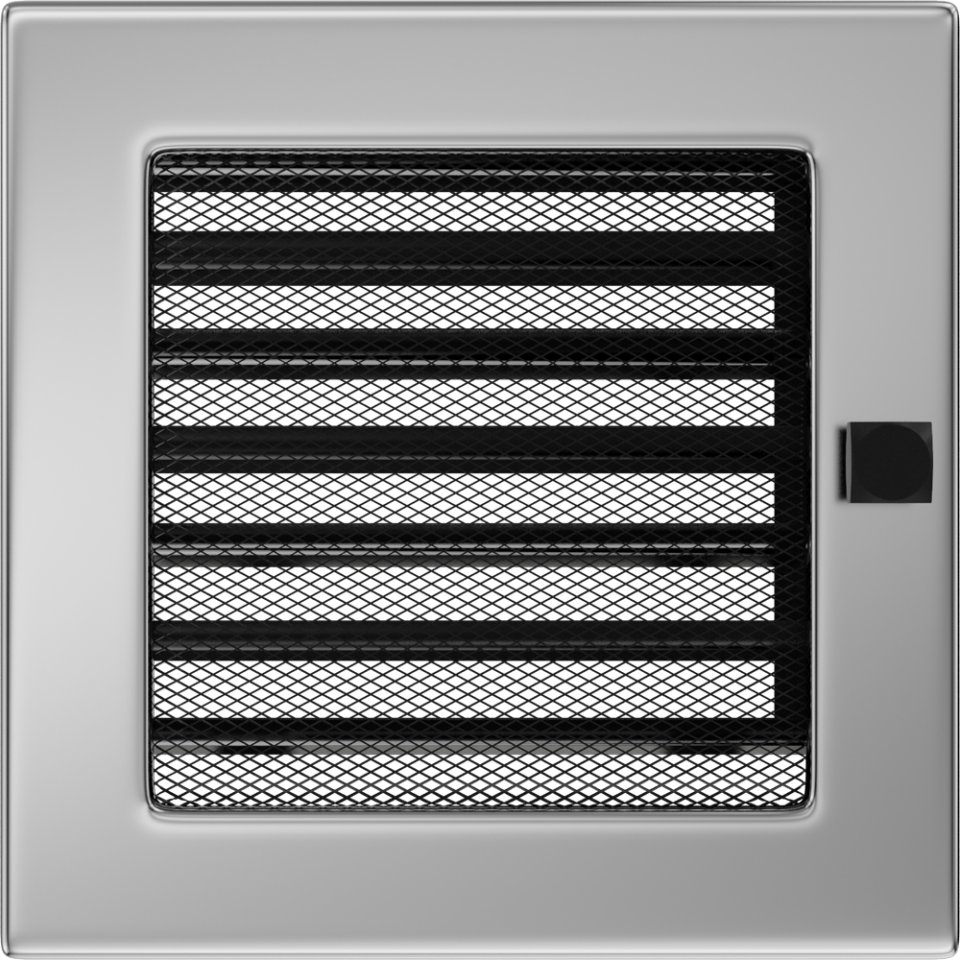 Krbová Mřížka 17x17 Žaluzie Niklovaná Ventilační