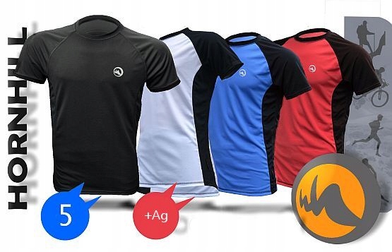 Koszulka ROWEROWA Z ODBLASKAMI Assist J.SREBRA L 2 Kolor czerwony