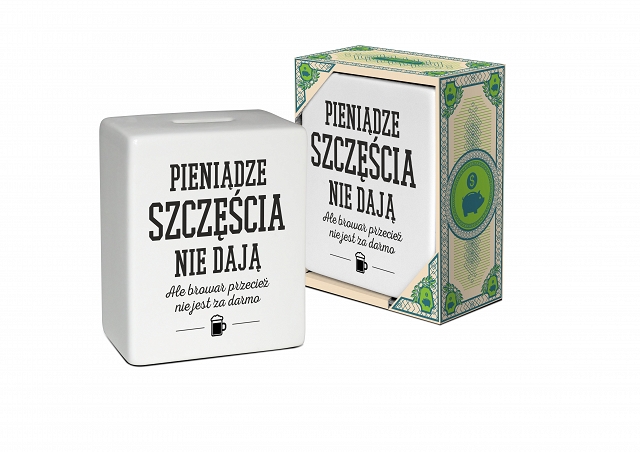 

Skarbonka Kostka Pieniądze Szczęścia Nie Dają