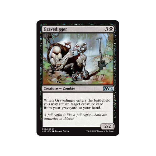 Mtg 4x Gravedigger (Uncommon)