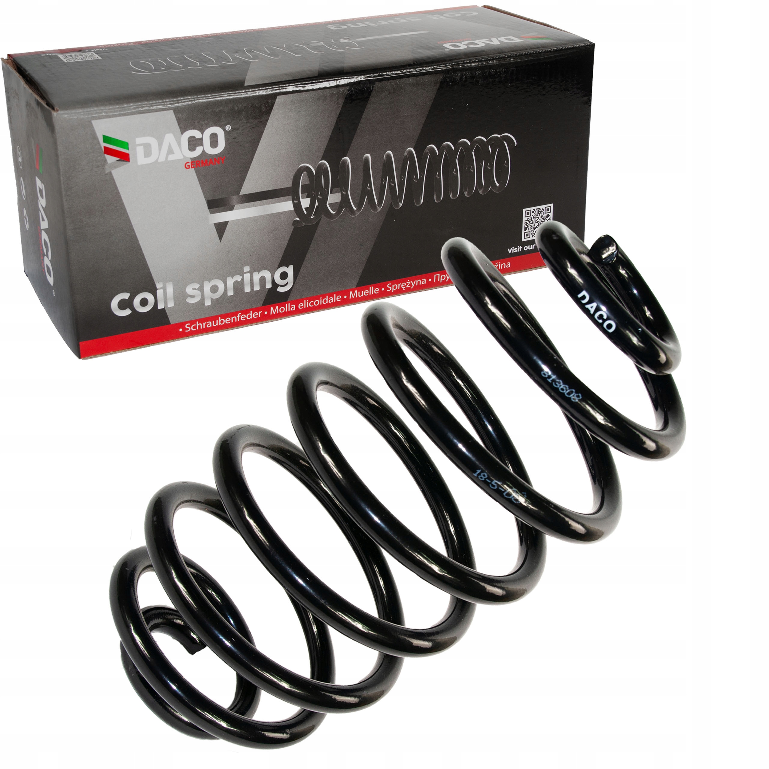 813608 - Пружина X2 подвески DACO задняя Opel Zafira a 99-