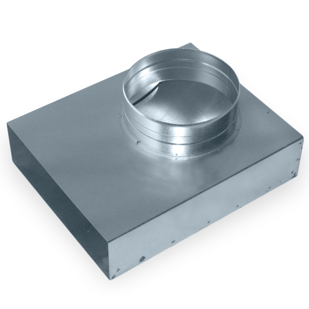 

Kształtka z wylotem okrągłym 150x50mm /150mm