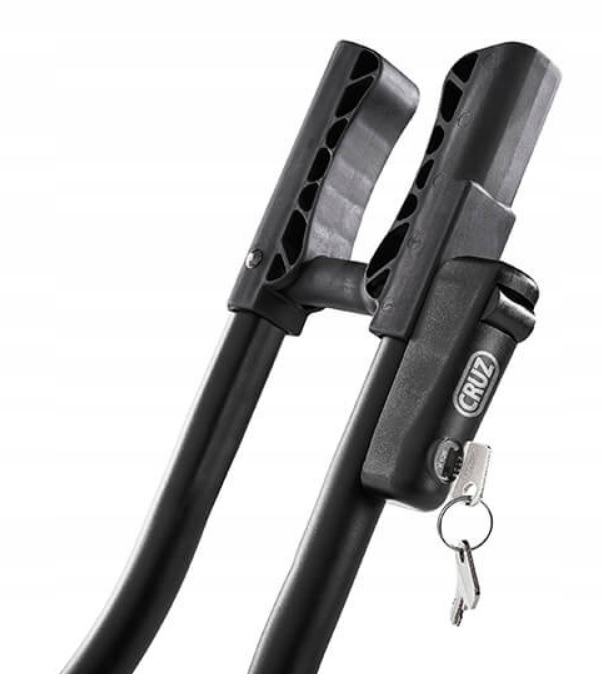 UCHWYT ROWEROWY NA DACH ALUMINIOWY CRUZ RACE ZAMKI Product Length 150 cm