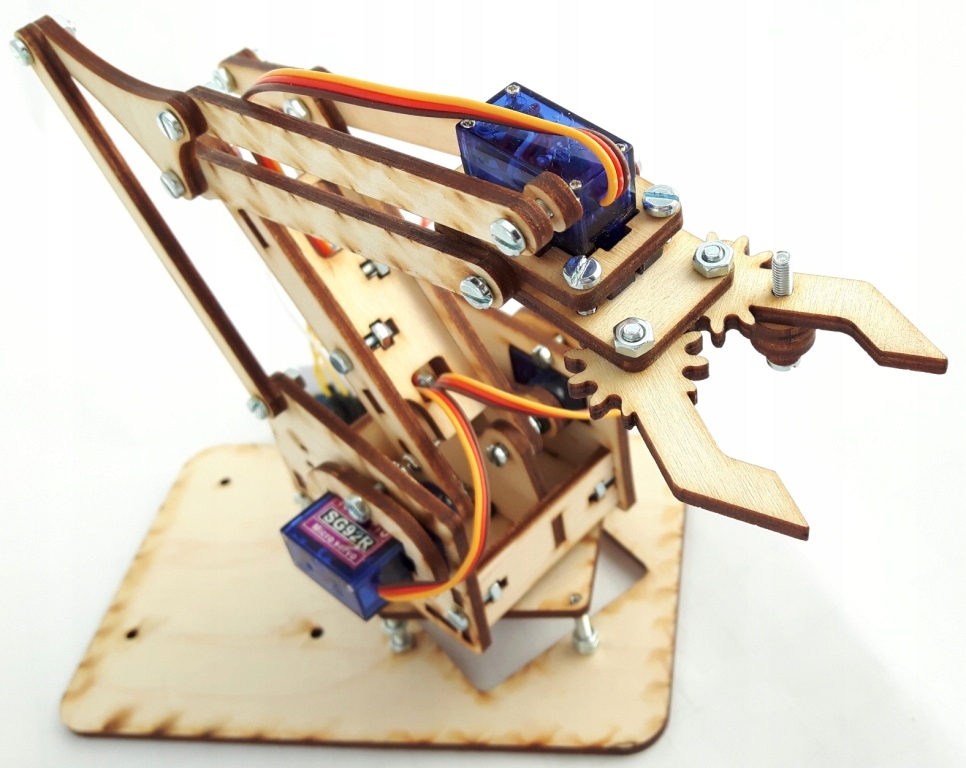 EDUKACYJNE RAMIĘ ROBOTA (bez ARDUINO i serw) meArm Kod producenta FD-368