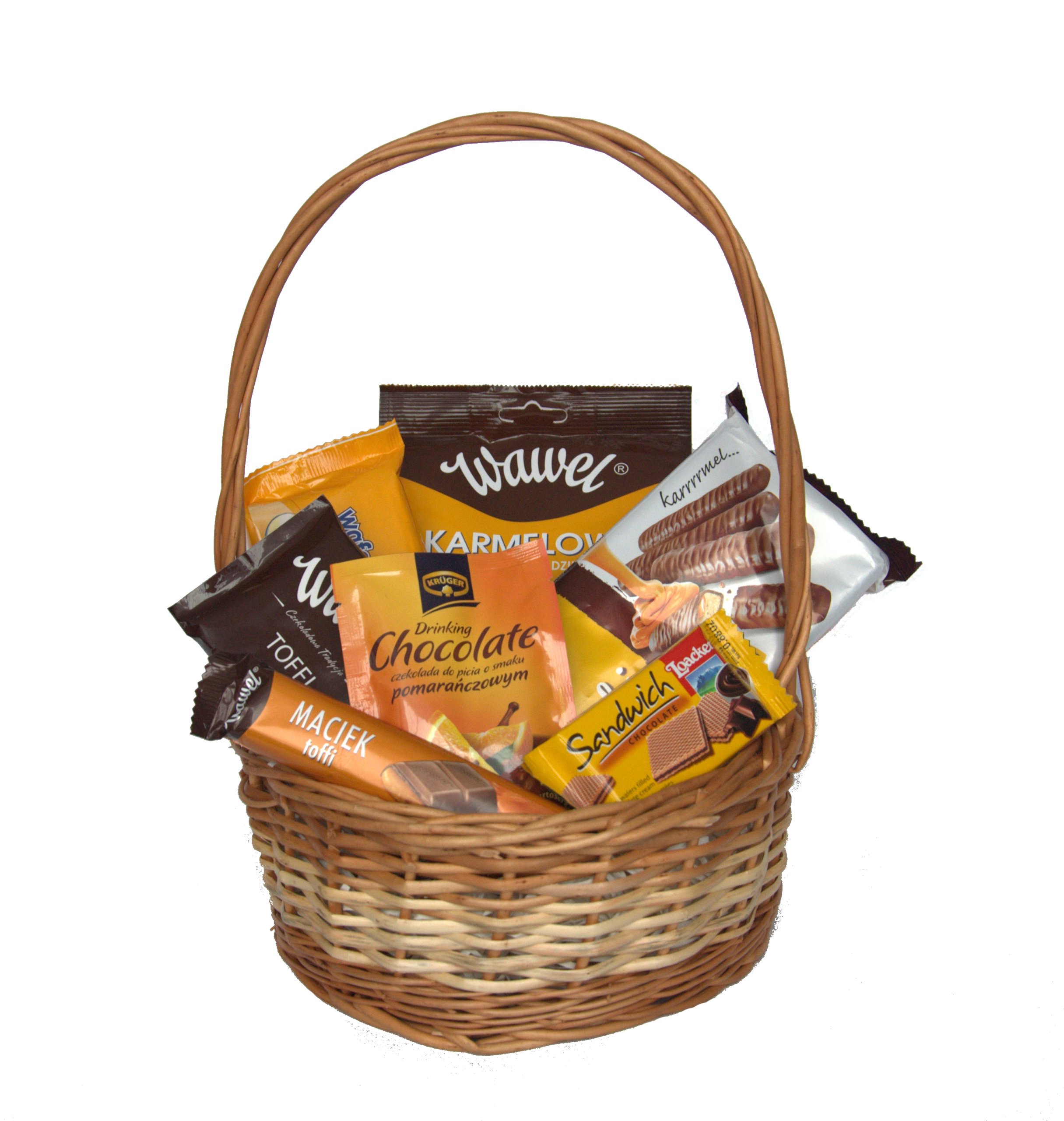 Kosz prezentowy, upominkowy, kosz słodyczy