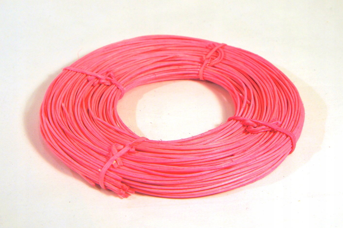 

Ratan rattan krążek 2mm 100g Różowy