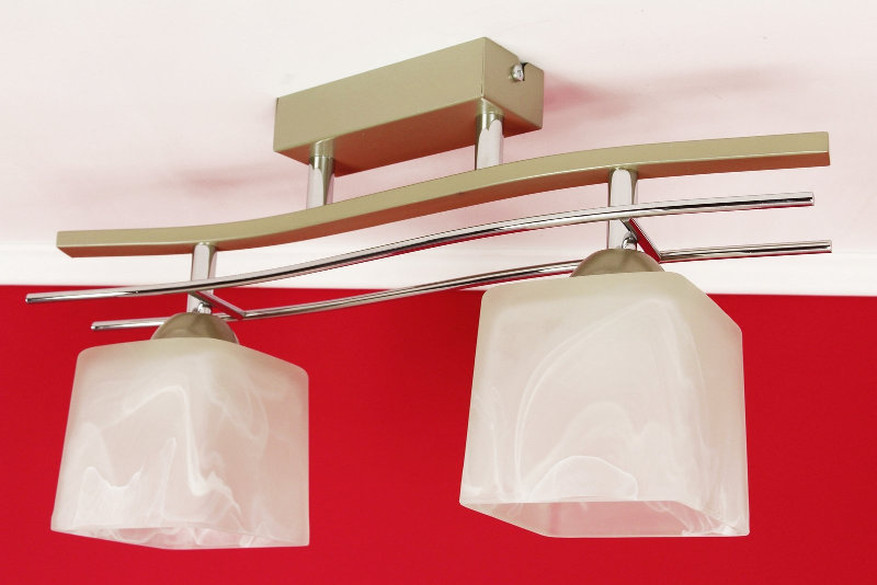 LAMPA WISZĄCA SUFITOWA ŻYRANDOL PLAFON LED Kolor brązowy szary biały