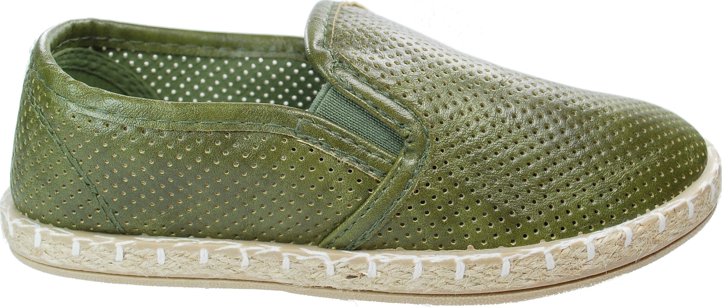 

Khaki Ażurowe Espadryle tenisówki r 34