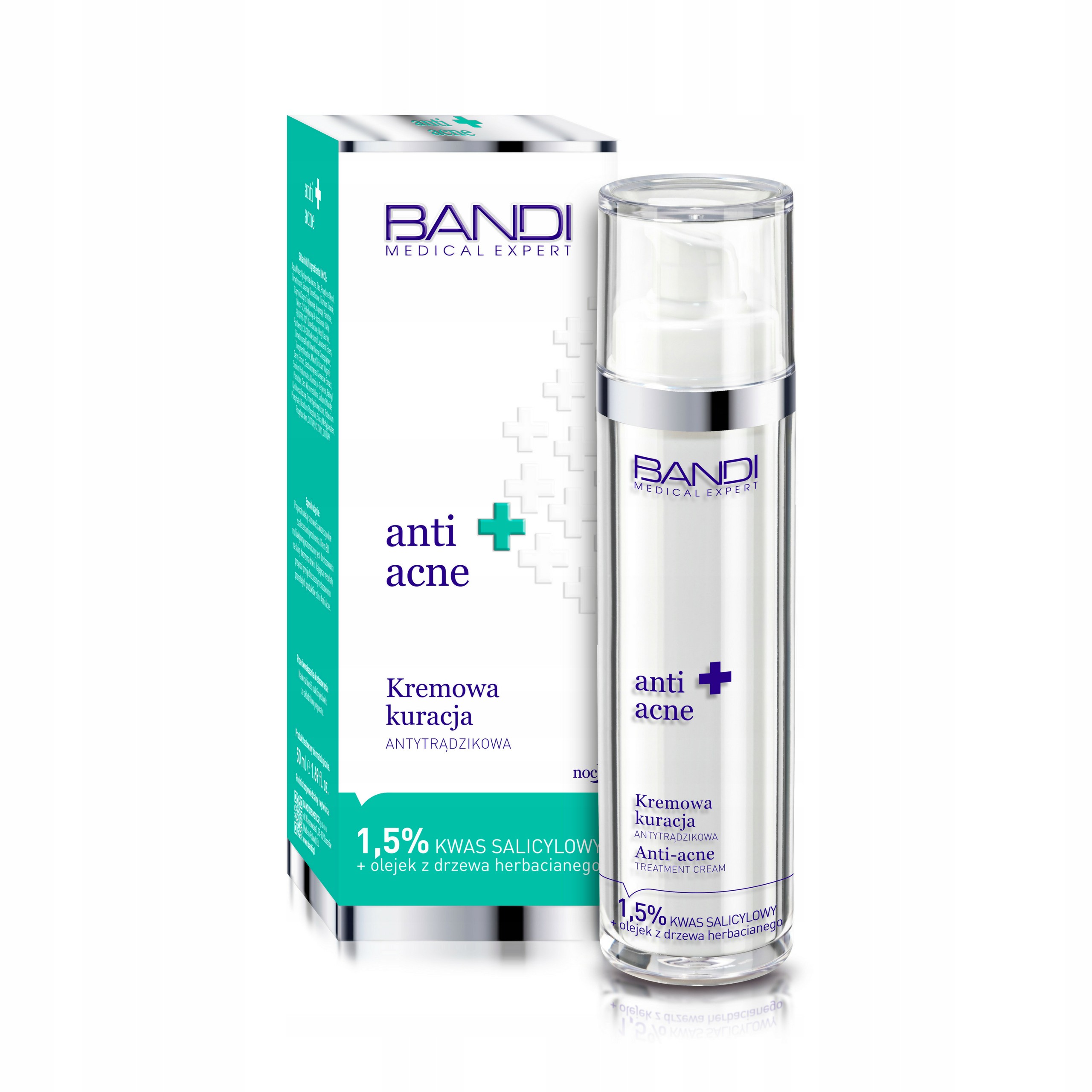 

Bandi Anti Acne Kremowa kuracja antytrądzikowa